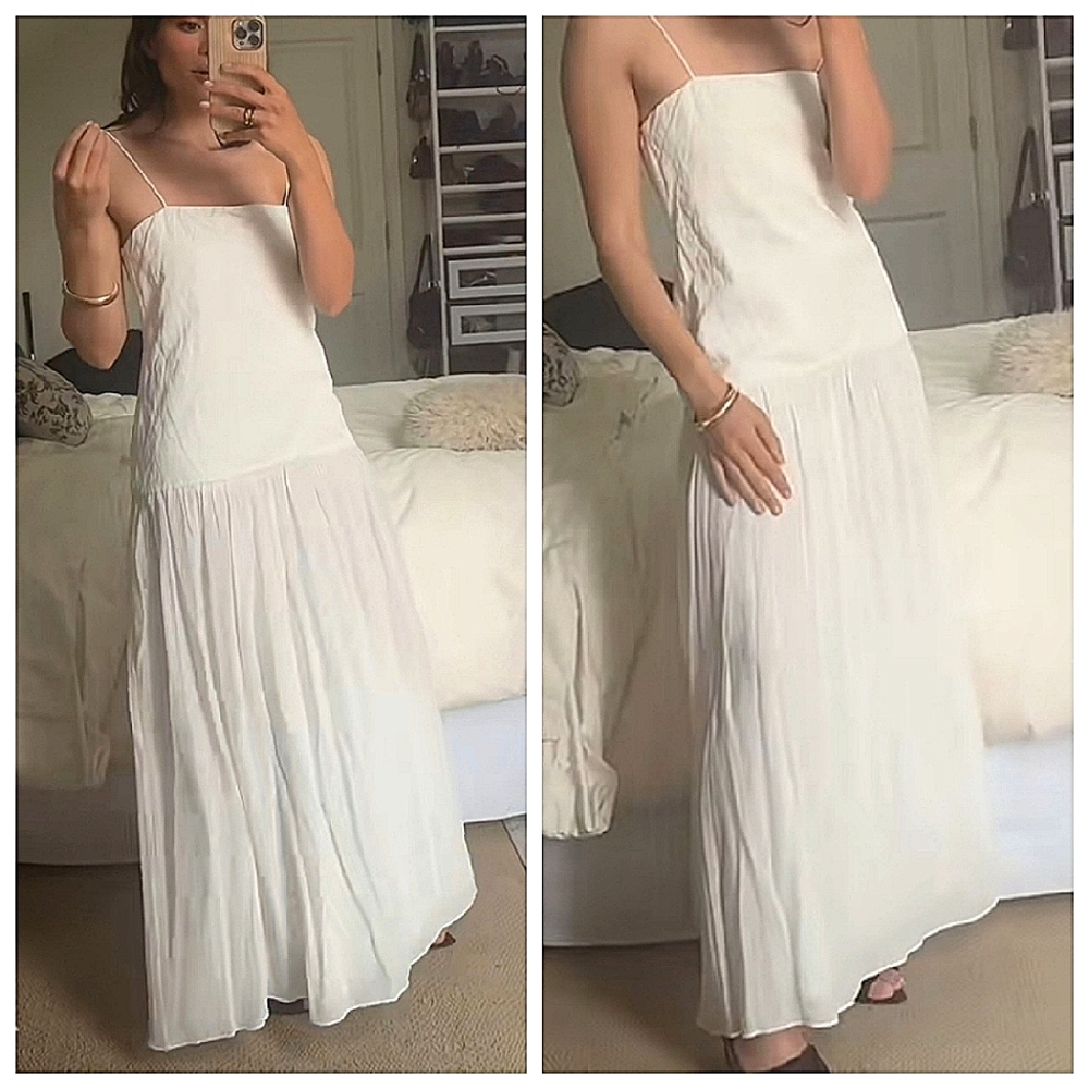 Zara White Maxi Dress - Picture 15 of 15